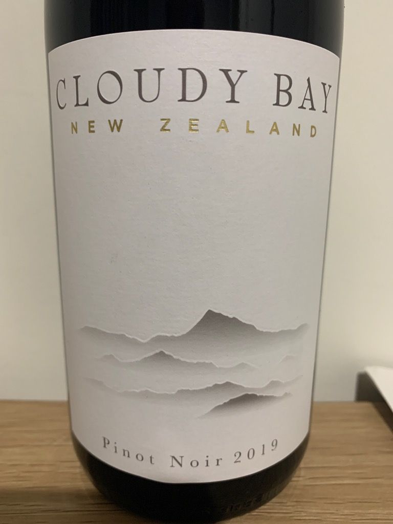 Cloudy Bay Pinot Noir, Marlborough, New Zealand
