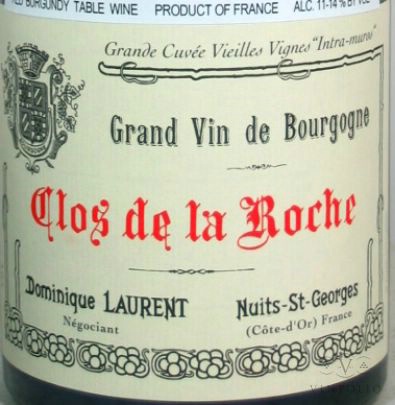 2006 Dominique Laurent Clos de la Roche Vieilles Vignes 2006 Dominique Laurent Clos de la Roche Vieilles Vignes