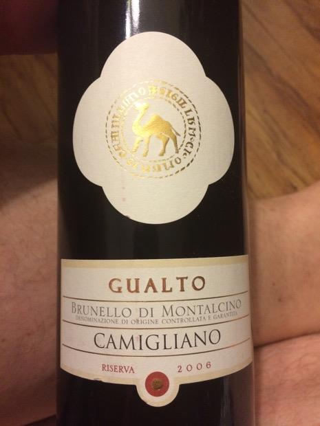 2006 Camigliano Brunello di Montalcino Gualto Riserva, Italy, Tuscany ...