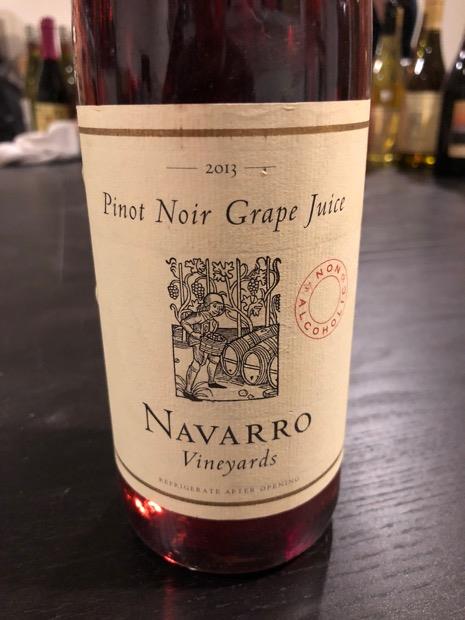 2013 Navarro Vineyards Pinot Noir Grape Juice, USA, California, North ...