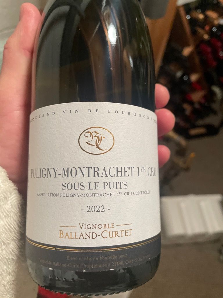 SCREW_BAR① PULIGNY-MONTRACHET 2017 Snappy, delicious, complex and