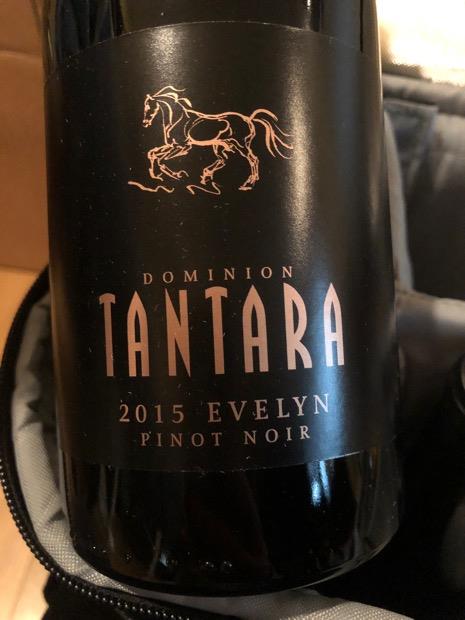 希少TANTARA 2014 Evelyn Pinot Noir 2015 Dominion Tantara Pinot Noir Evelyn - CellarTracker
