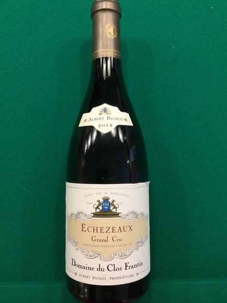 2012 Maison Albert Bichot Echezeaux Domaine du Clos Frantin