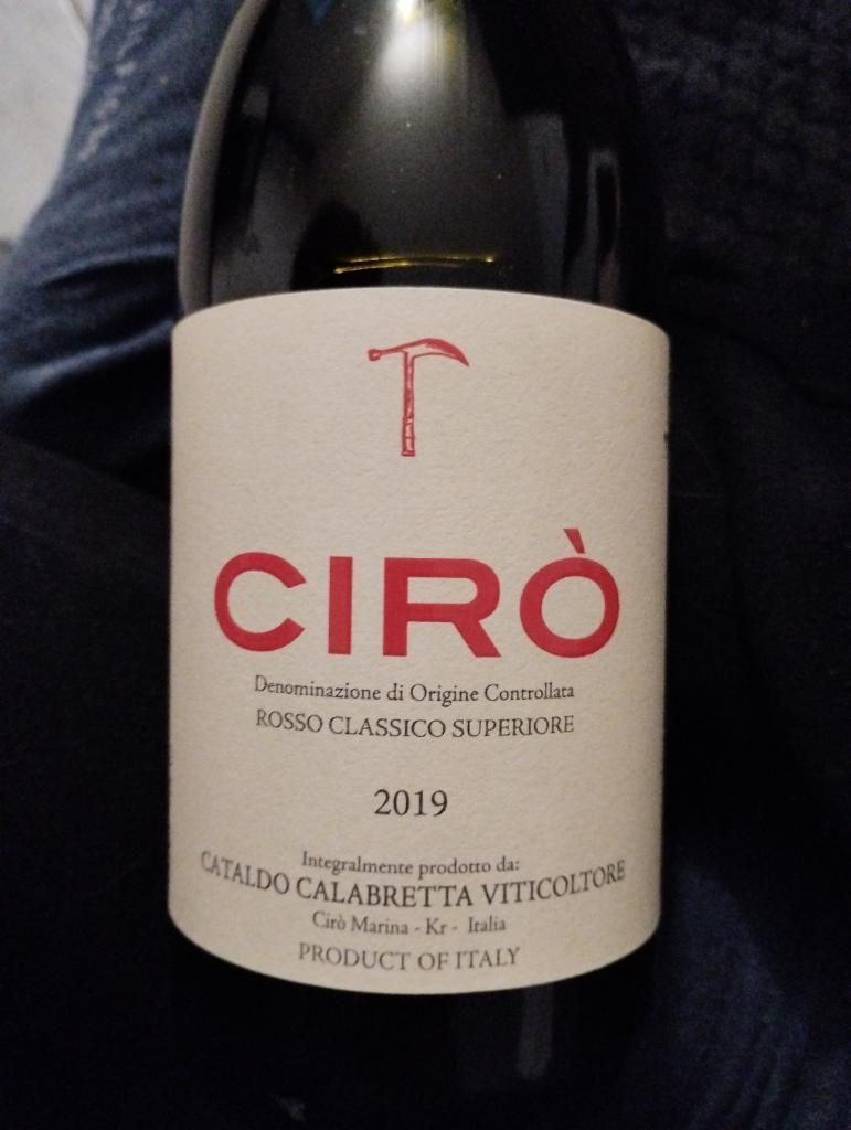 2015 Cataldo Calabretta Cir Classico Superiore CellarTracker