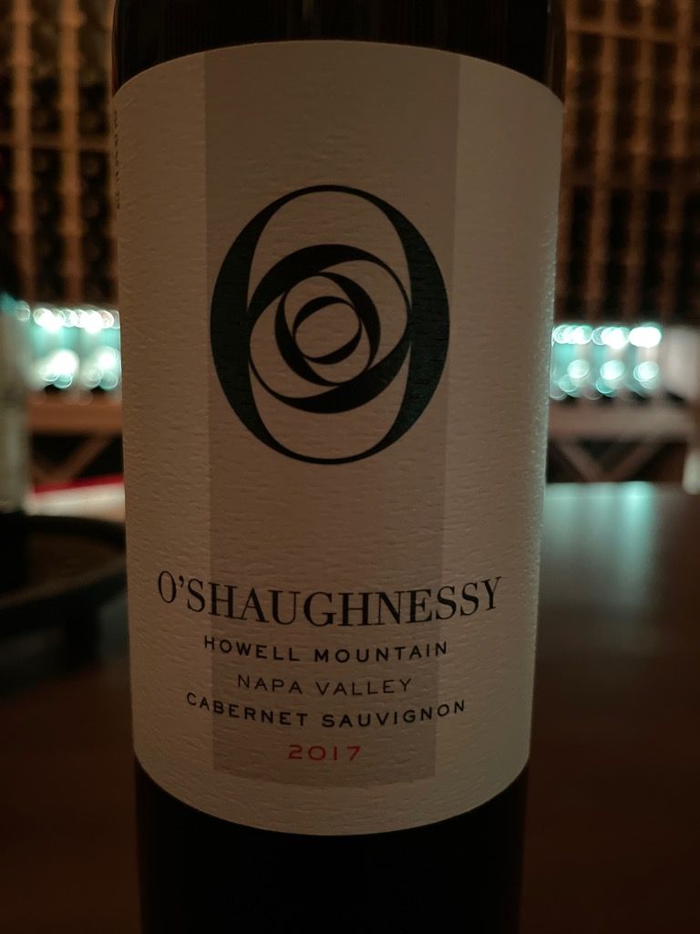 ワイン O'Shaughnessy Cabernet Sauvignon 2015 2015 O'Shaughnessy Cabernet Sauvignon Howell Mountain - CellarTracker