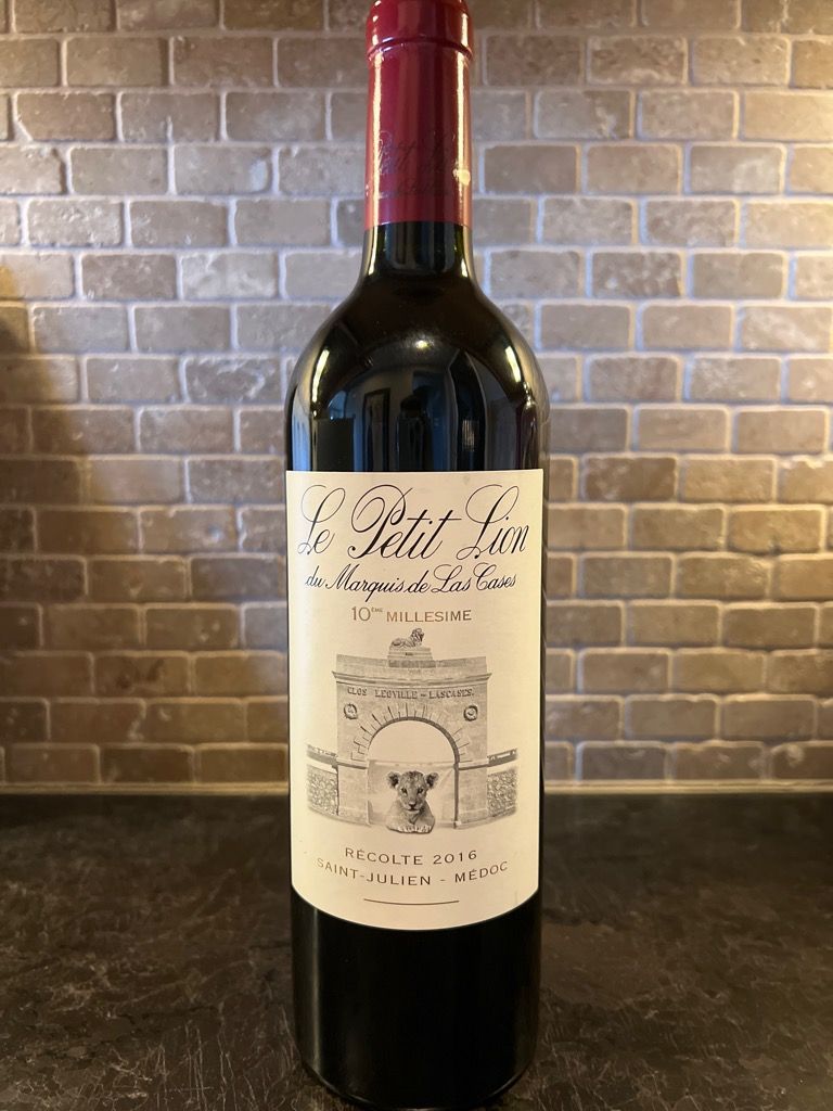 2016 Château Léoville Las Cases Le Petit Lion du Marquis de Las