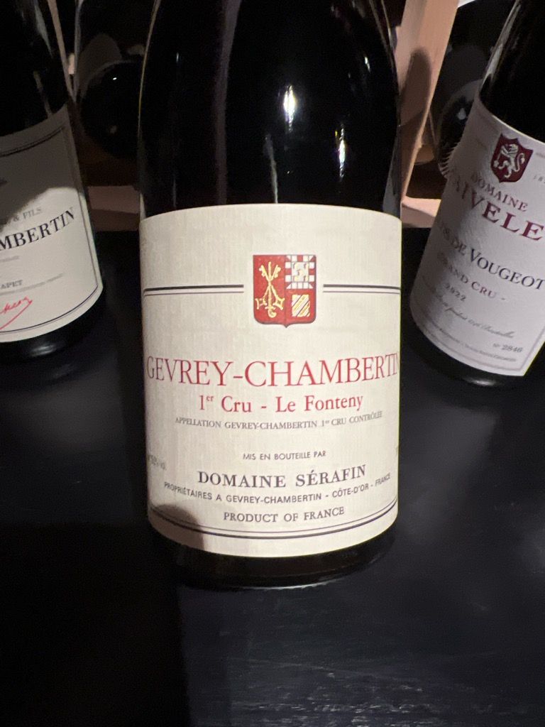 2022 Serafin Père et Fils Gevrey-Chambertin 1er Cru Fonteny