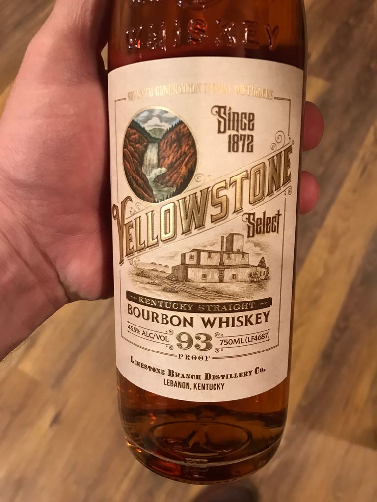NV Limestone Branch Distillers Yellowstone Kentucky Straight Bourbon