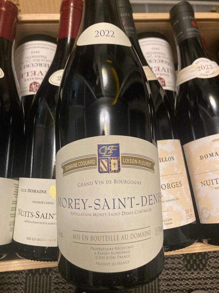 2022 Domaine Coquard Loison-Fleurot Morey-Saint-Denis, France, Burgundy ...