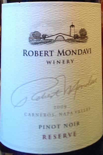 ワイン ROBERT MONDAVI WINERY Pinot Noir 2017 2017 Robert Mondavi Pinot Noir Carneros Reserve - Wine Watch