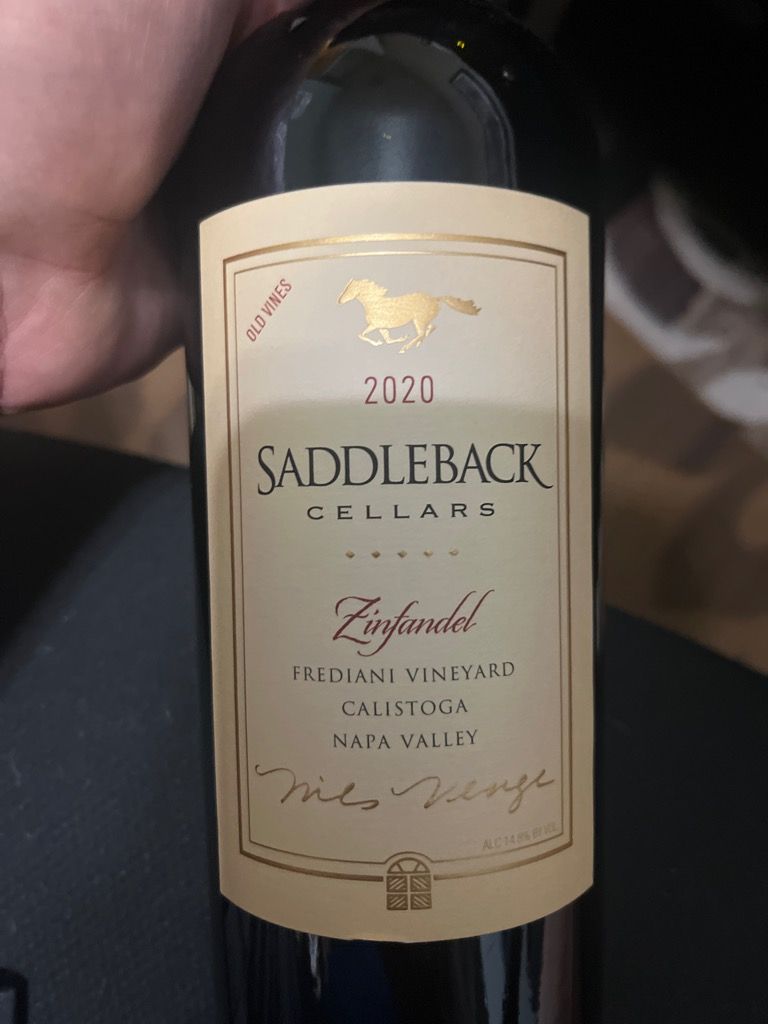 2020-saddleback-cellars-zinfandel-frediani-vineyard-usa-california