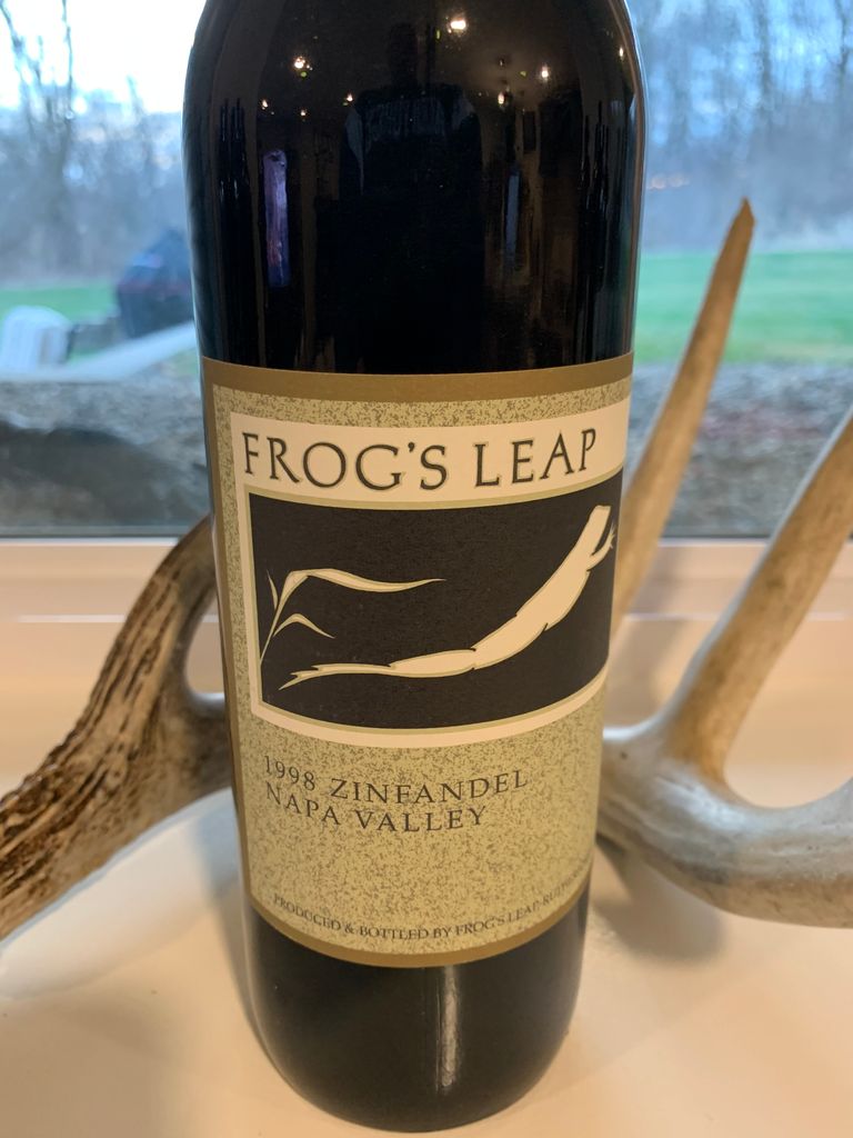 Zinfandel – Produced and Bottled by Frog's Leap – Rutherford Napa Valley  California