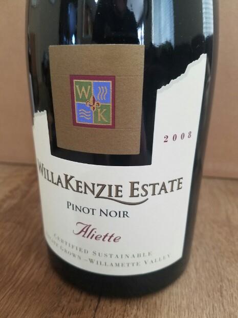 2008 WillaKenzie Estate Pinot Noir Aliette, USA, Oregon ...