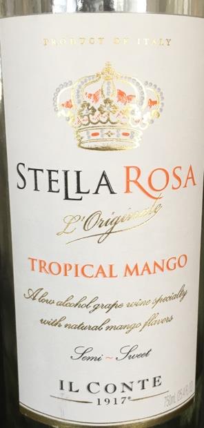 Il conte 1917 stella rosa Tropical mango italy glass 750ml (087872633956)
