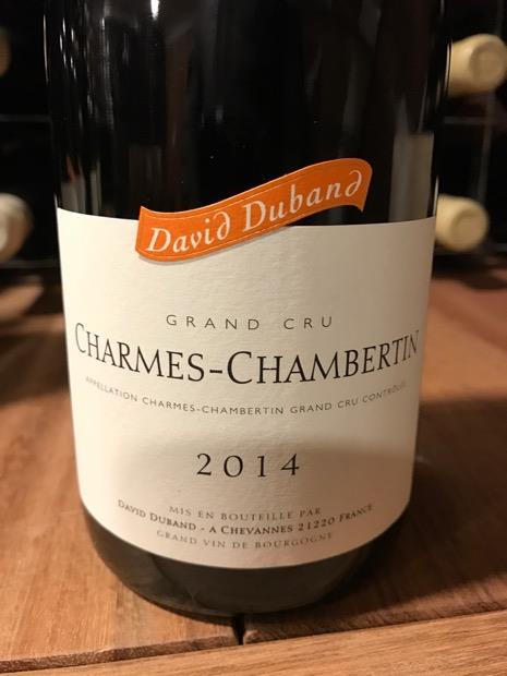 2013 David Duband Charmes-Chambertin - CellarTracker
