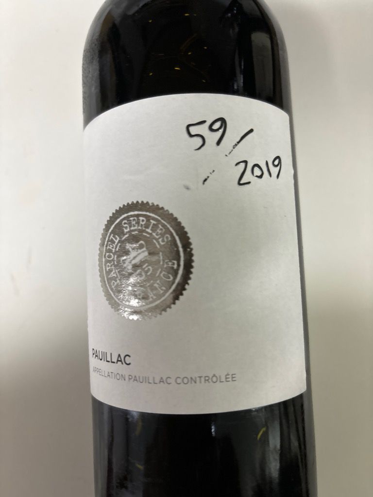 2019 Majestic Wine Pauillac The Parcel Series, France, Bordeaux, Médoc ...
