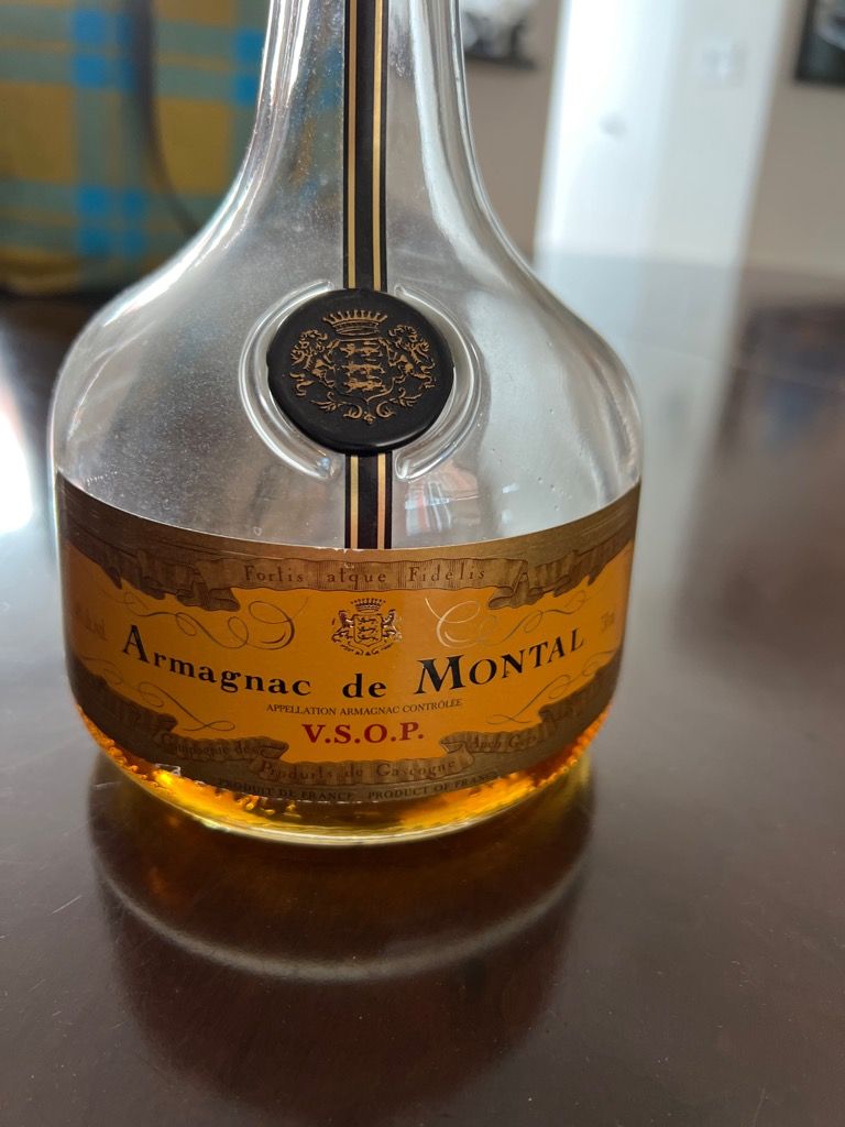 King of Scots & Armagnac de Montal セット Armagnac Compagnie des Produits de Gascogne, De Montal, 1960, gift