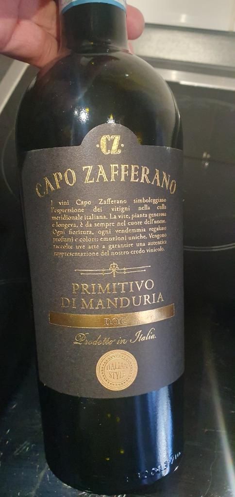 2016 Capo Zafferano Primitivo di Manduria - CellarTracker