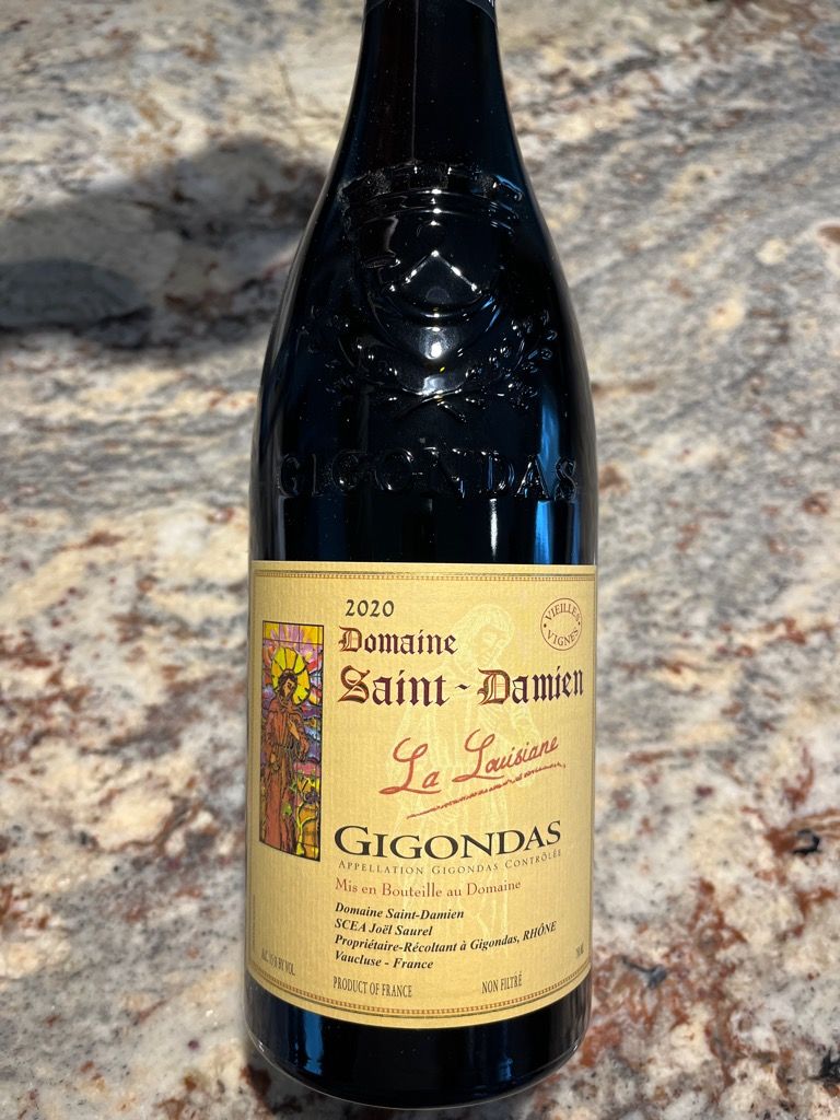 2012 Domaine SaintDamien Gigondas Vieilles Vignes La Louisiane