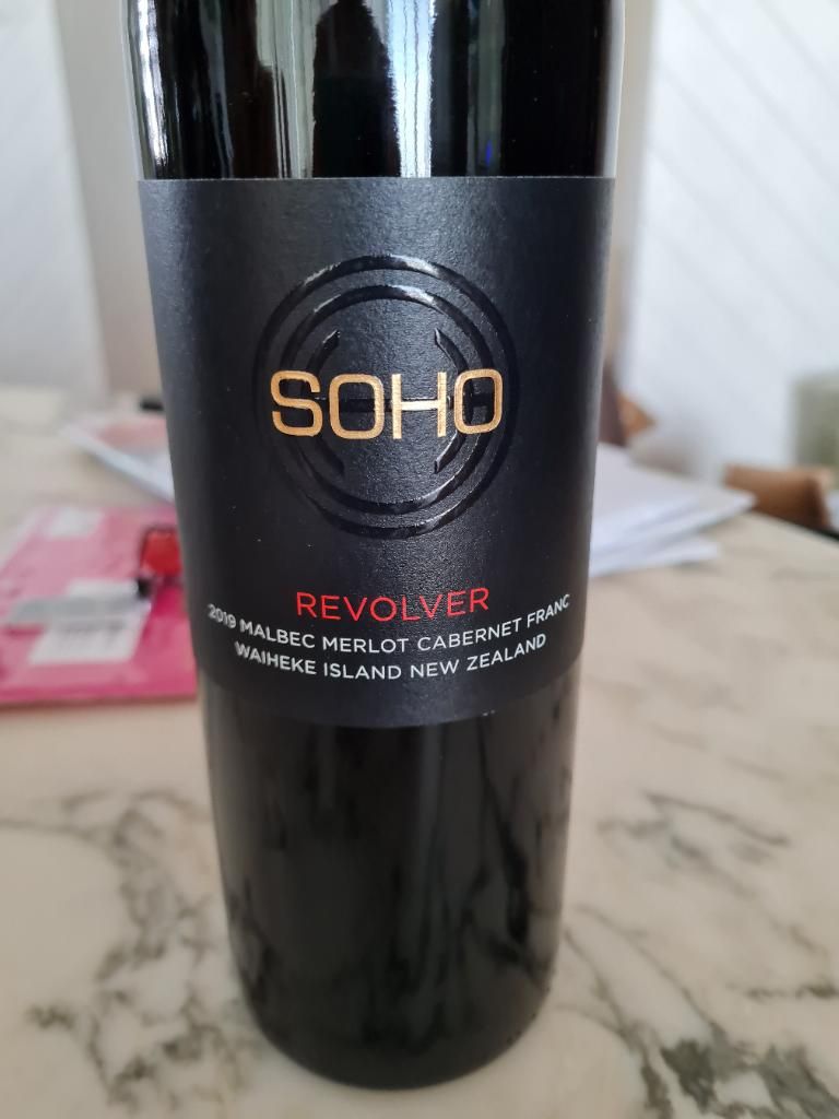 2020 soho wine co revolver new zealand north island auckland