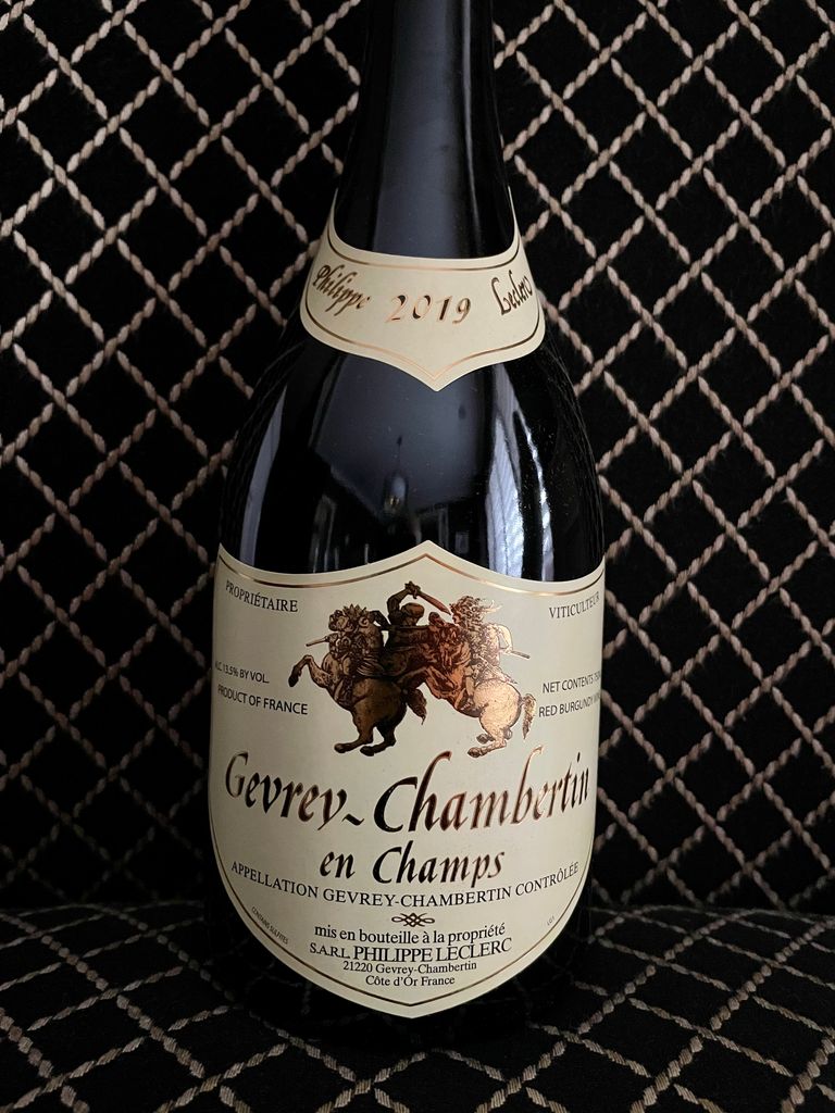 2019 Philippe Leclerc Gevrey-Chambertin en Champs - CellarTracker