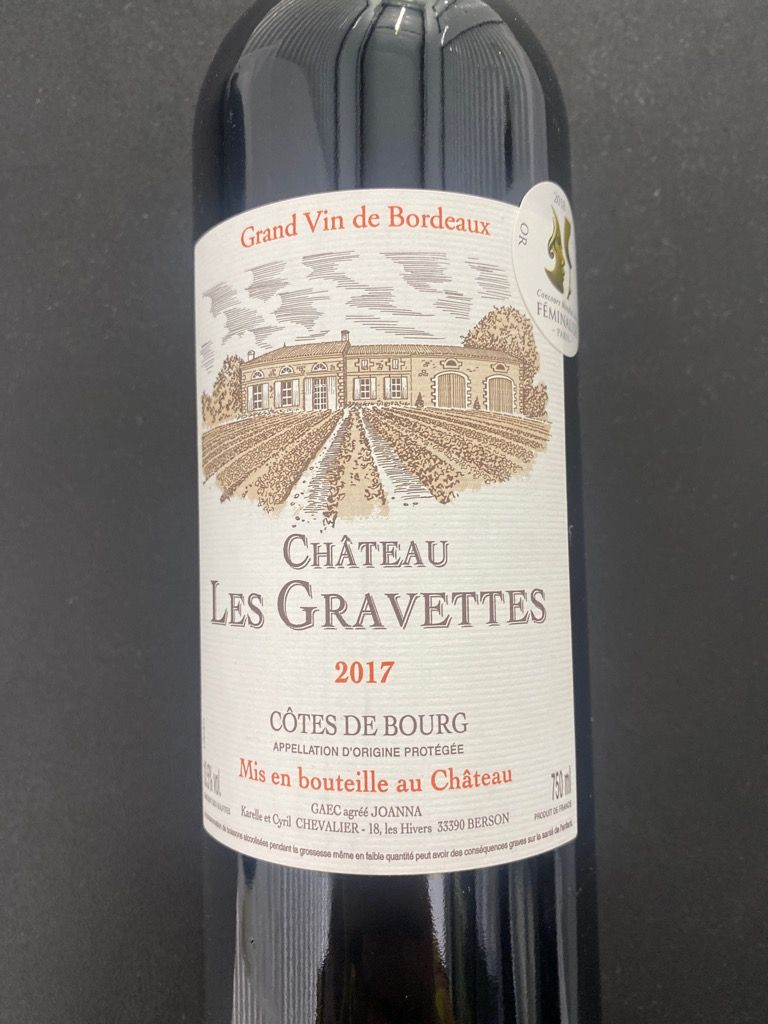 2017 Château Les Gravettes - CellarTracker