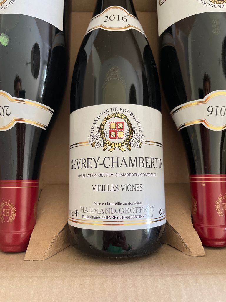 2016 Domaine Harmand-Geoffroy Gevrey-Chambertin Vieilles Vignes
