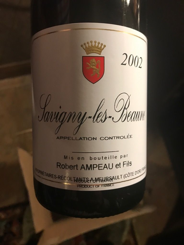 2002 Robert Ampeau & Fils Savigny-lès-Beaune - CellarTracker