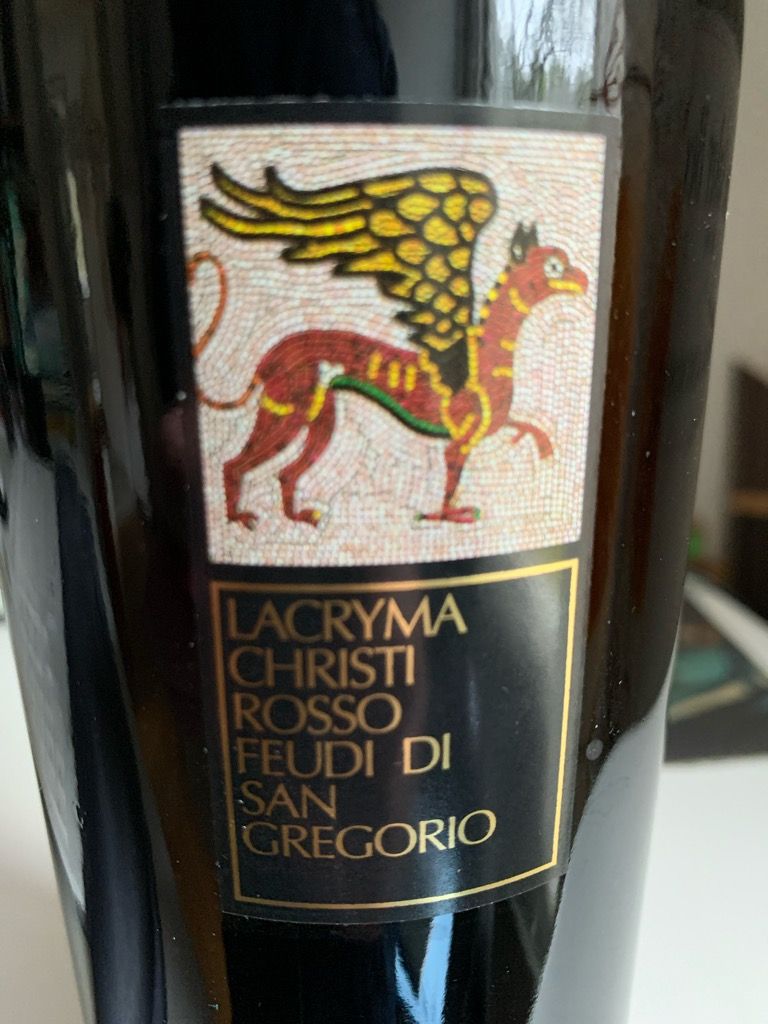 2022 Feudi di San Gregorio Lacryma Christi del Vesuvio Rosso, Italy ...