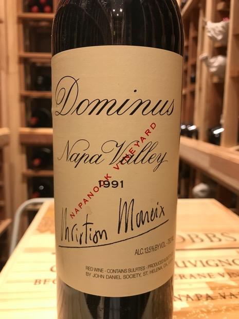 1991 Dominus Estate Napanook Vineyard - CellarTracker