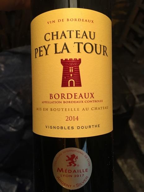 2014 Château Pey La Tour - CellarTracker