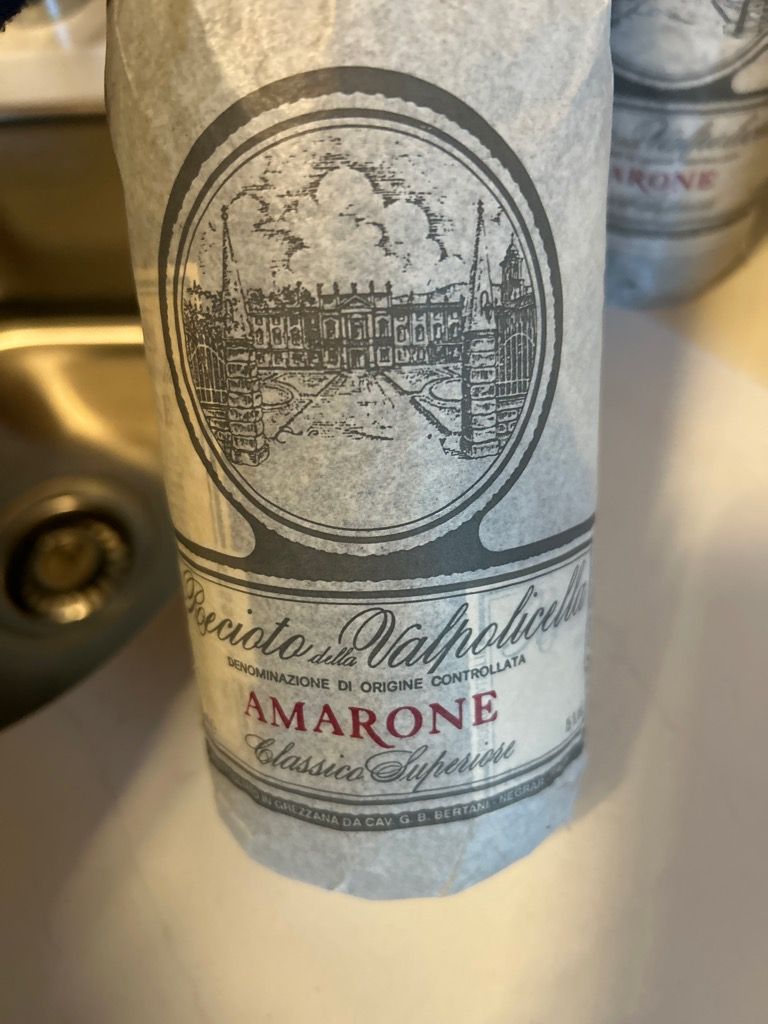 ワイン Recioto della Valpolicella AMARONE Bertani - Amarone Recioto della Valpolicella Classico DOC