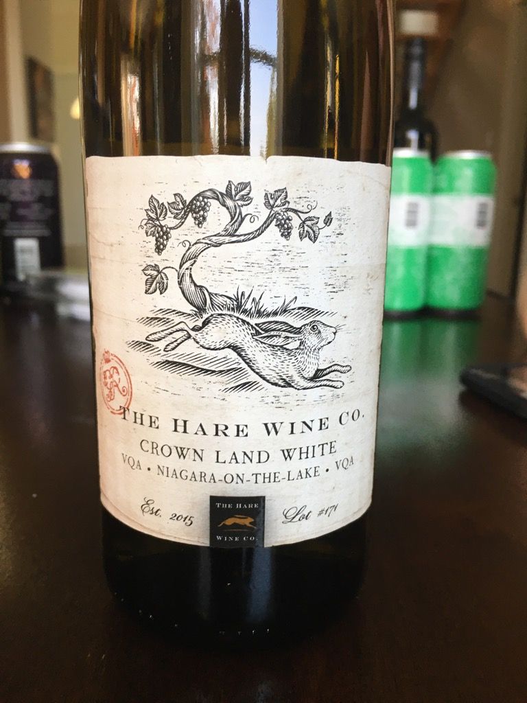 2020 The Hare Wine Co. Crown Land White, Canada, Ontario, Niagara ...