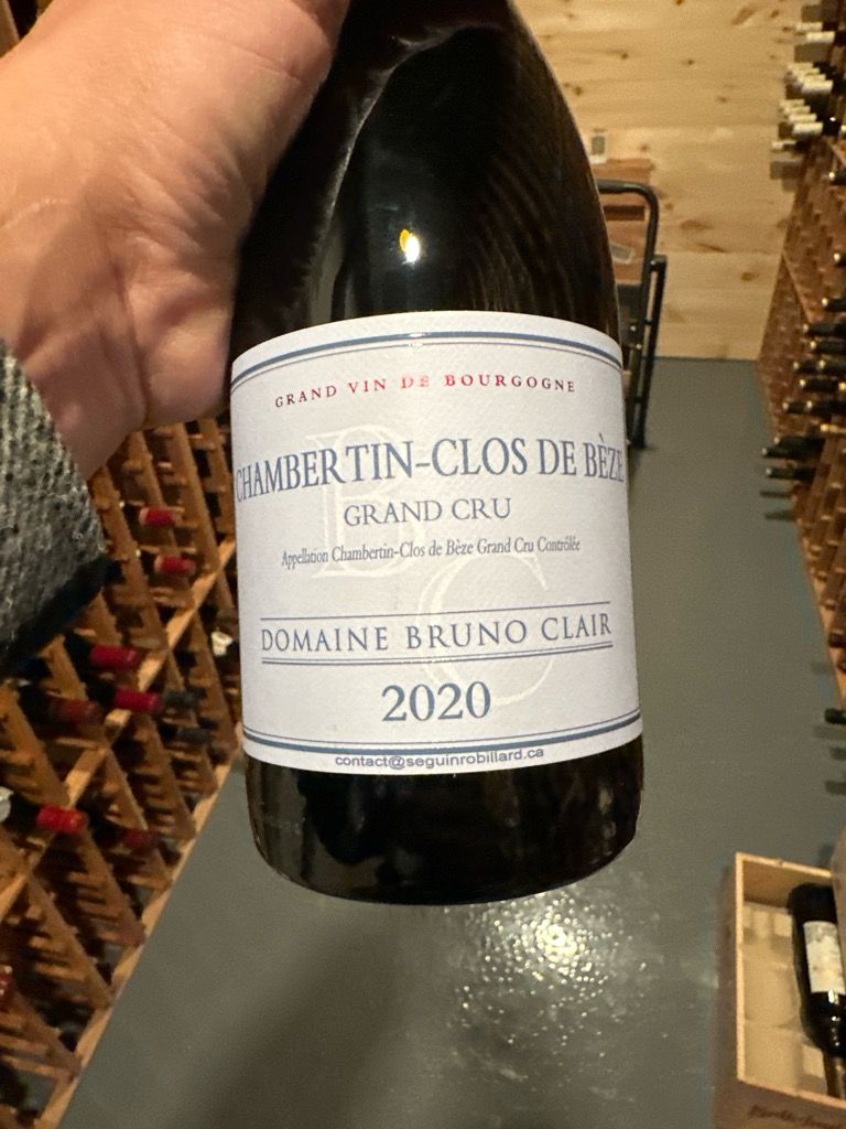 2020 Domaine Bruno Clair Chambertin-Clos de Bèze - CellarTracker