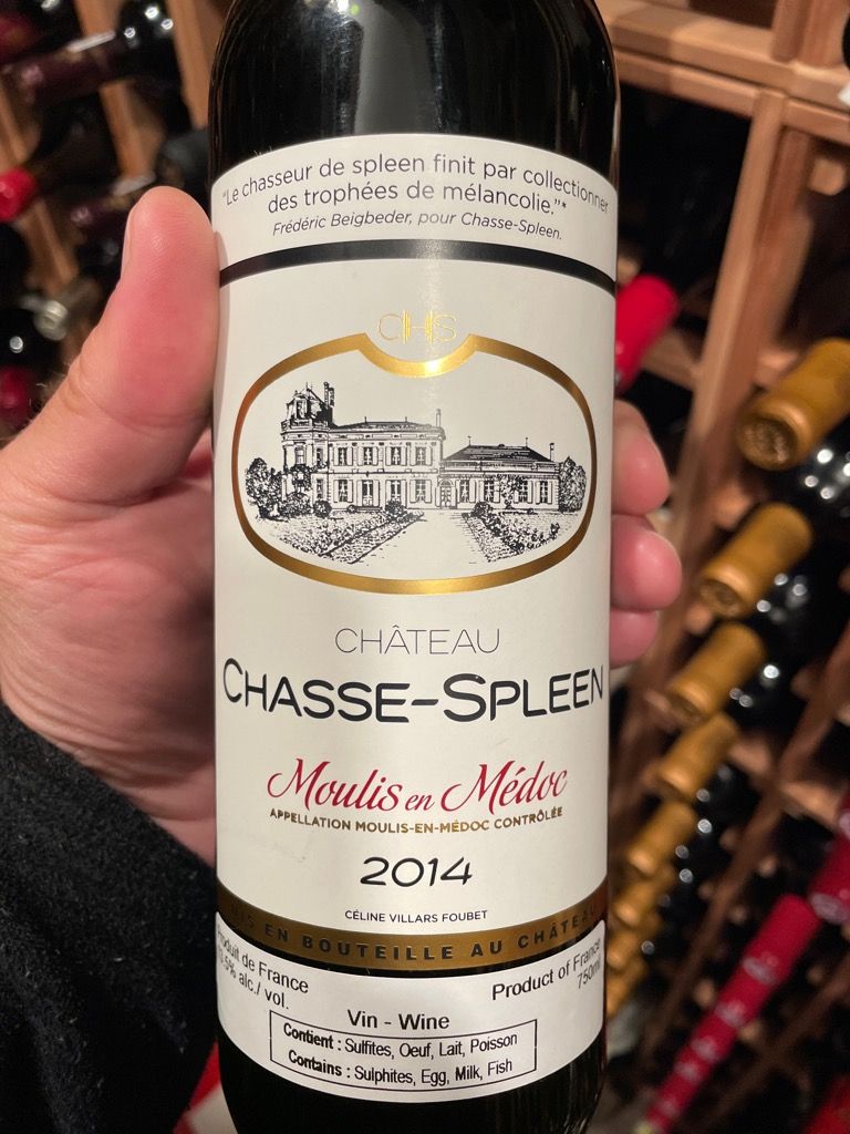 2015 Château Chasse-Spleen - CellarTracker