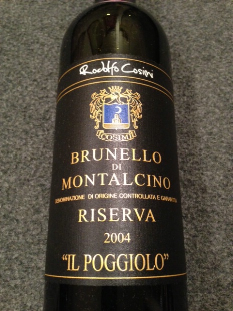 Brunello di Montalcino Riserva Il Poggiolo 2015 – Cosimi Wine Shop