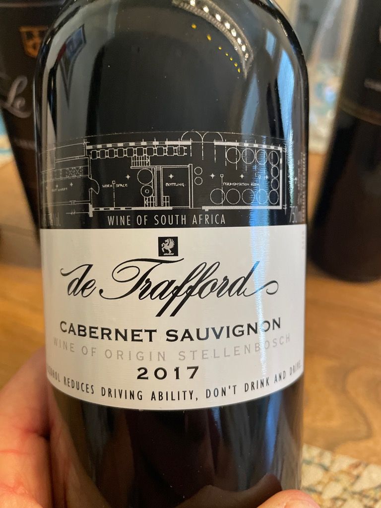 2017 de Trafford Cabernet Sauvignon, South Africa, Coastal Region ...