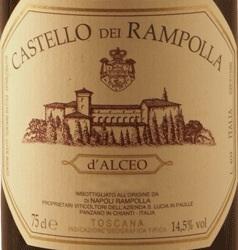 2021 Castello dei Rampolla d'Alceo - CellarTracker