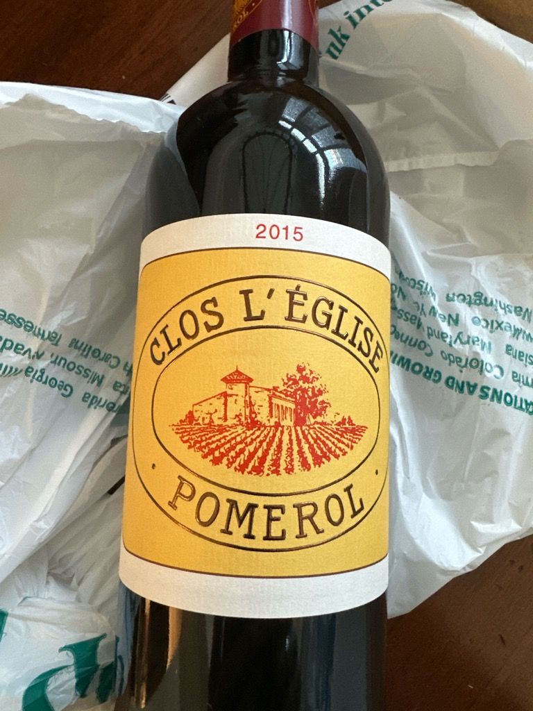 シャトー・クロ・レグリース 2007 Clos L'Église Pomerol clos-de-la-vieille-eglise-