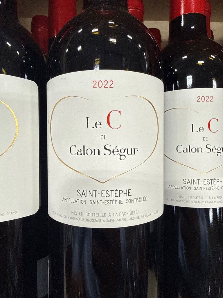 2021 Château Calon-Ségur Le C de Calon Segur - CellarTracker