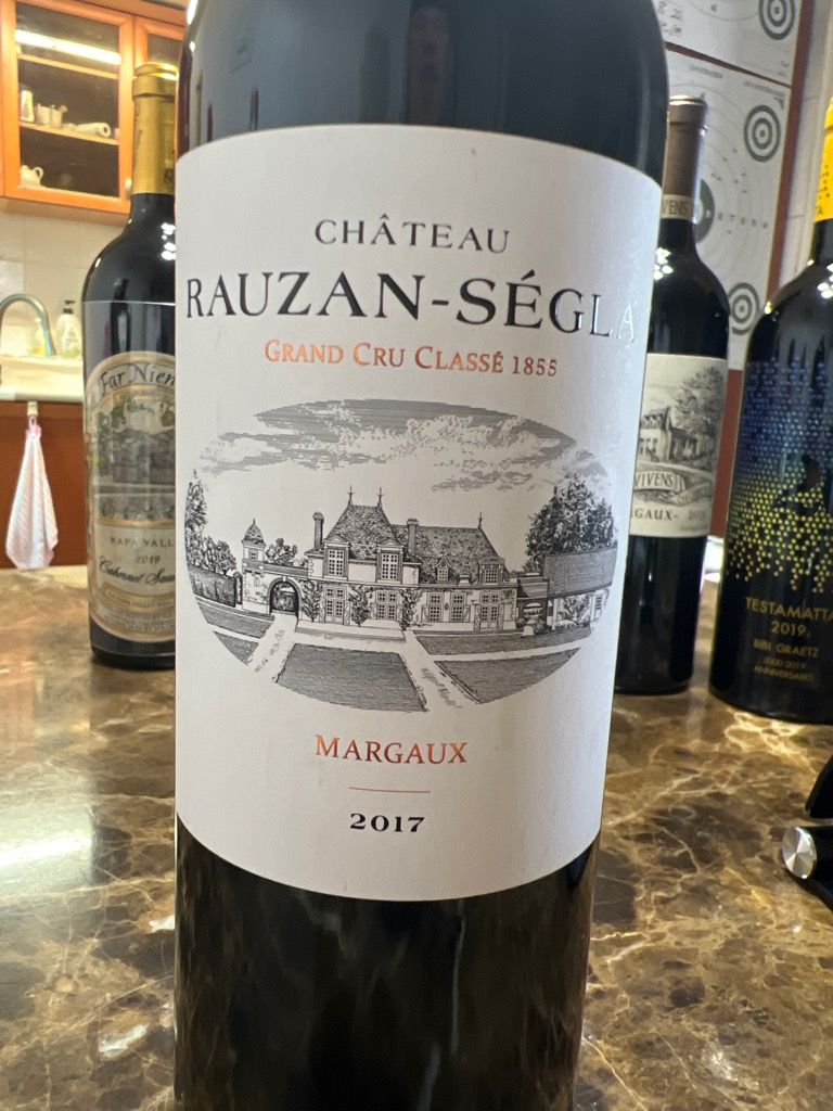 M447-SG1-75 未開栓 CHATEAU RAUZAN-SEGLA シャトー・ローザン・セグラ