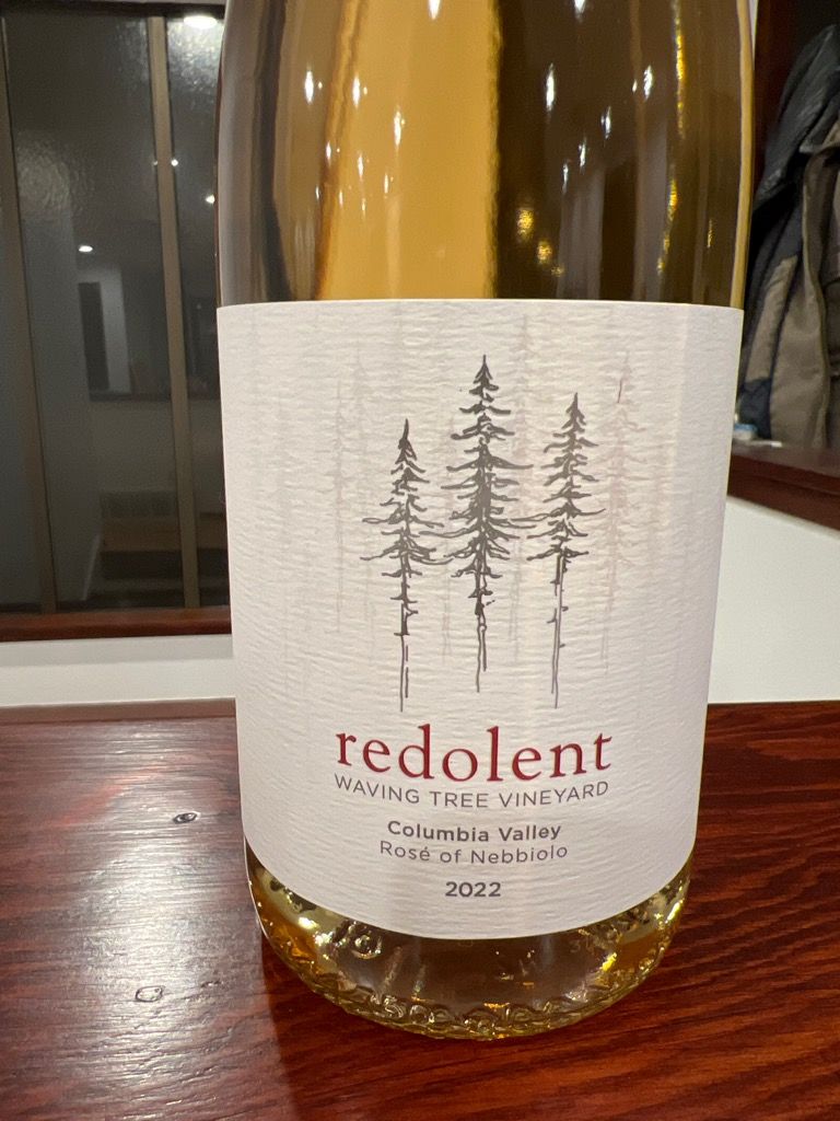 2022 Redolent Nebbiolo Rosé, USA, Washington, Columbia Valley ...