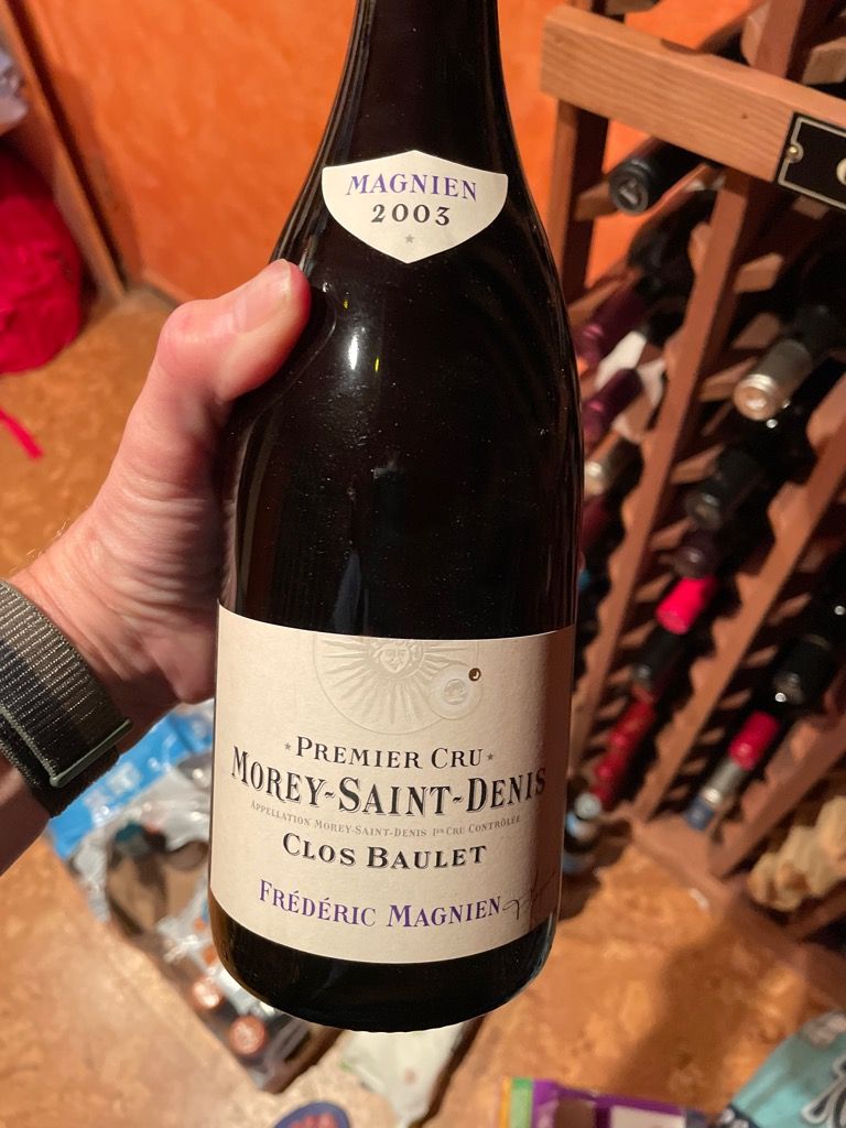 2005 Frédéric Magnien Morey St. Denis 1er Cru Clos Baulet