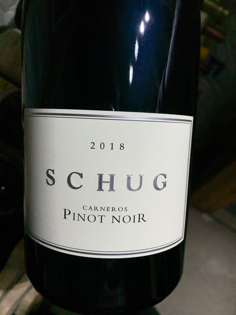 2018 Schug Pinot Noir Carneros, USA, California, Napa / Sonoma ...