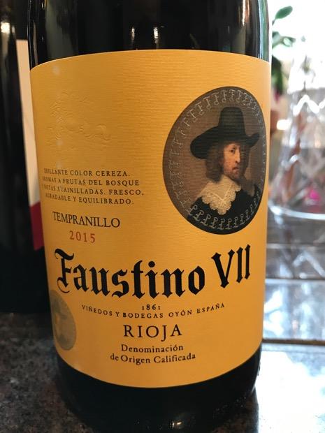 CellarTracker Faustino 2021 - Faustino VII Rioja