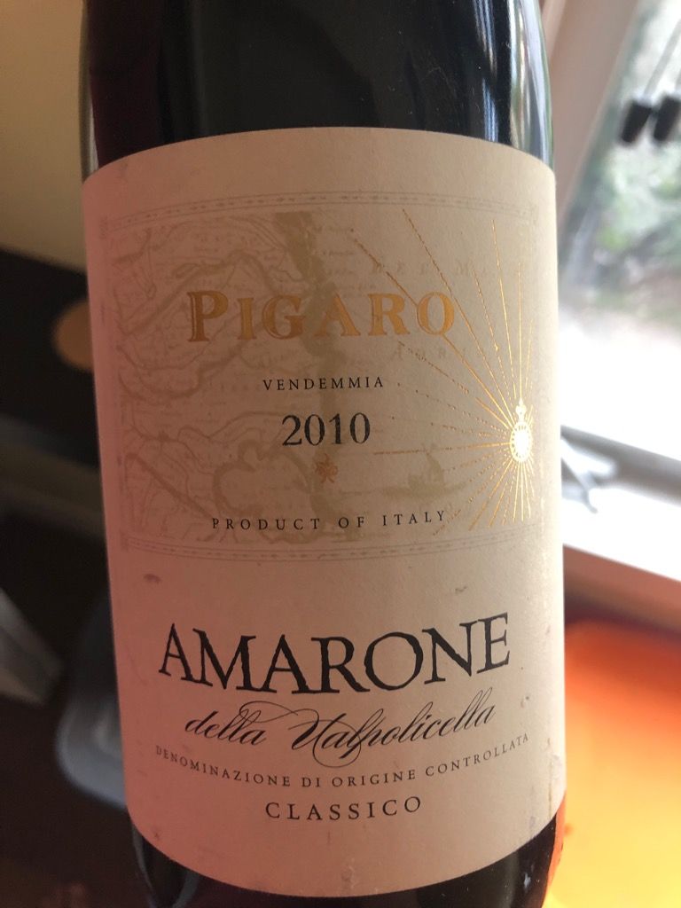 2016 Pigaro Amarone della Valpolicella Classico - CellarTracker