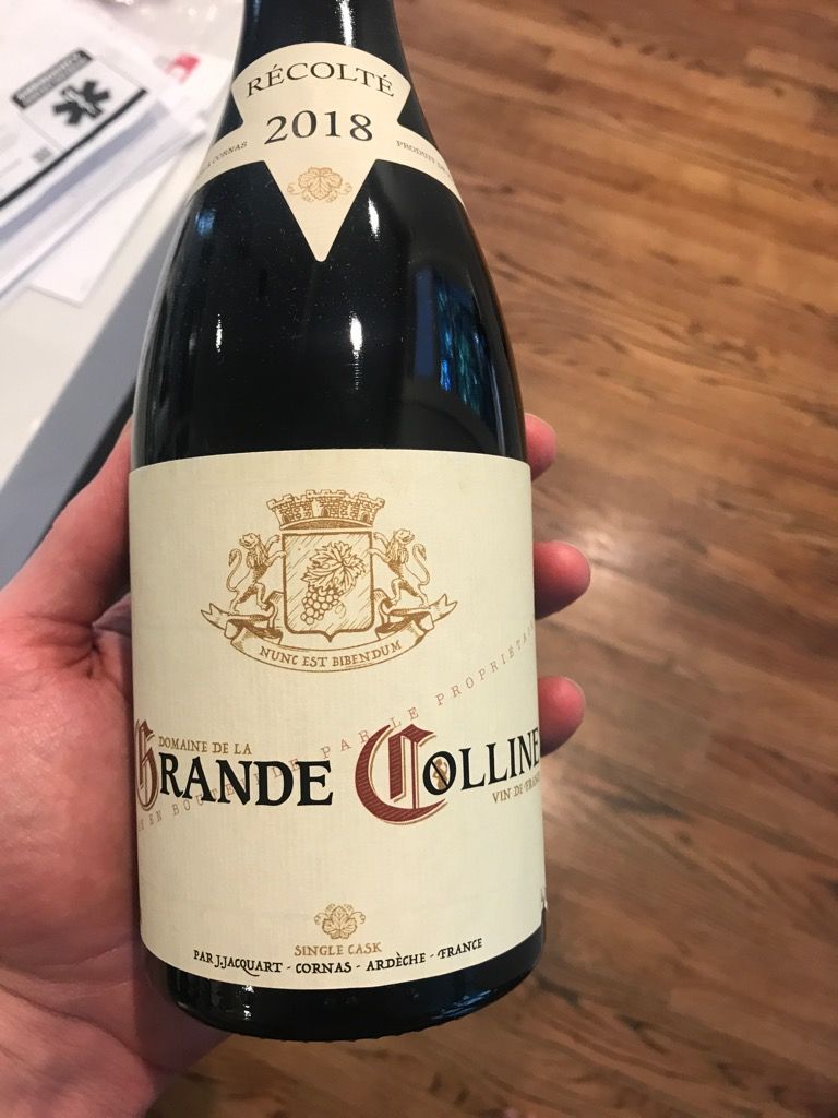 2017 La Grande Colline Cornas - CellarTracker