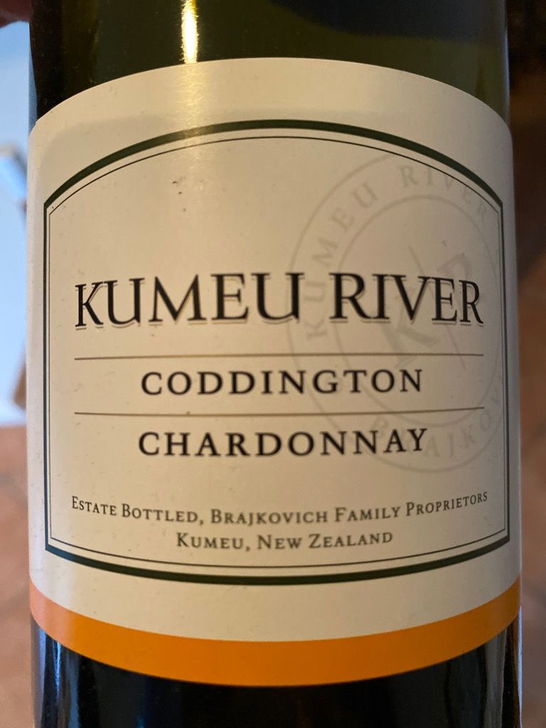 2019 Kumeu River Chardonnay Coddington, New Zealand, North Island