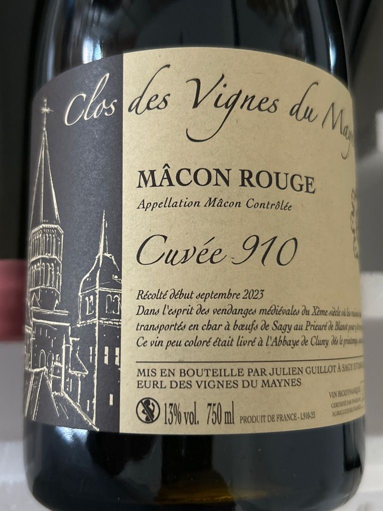 2023 Domaine Des Vignes du Maynes (Julien Guillot) Mâcon