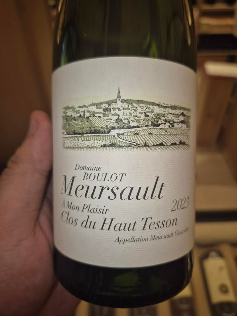 2023 Domaine Roulot Meursault Clos du Haut Tesson À Mon Plaisir